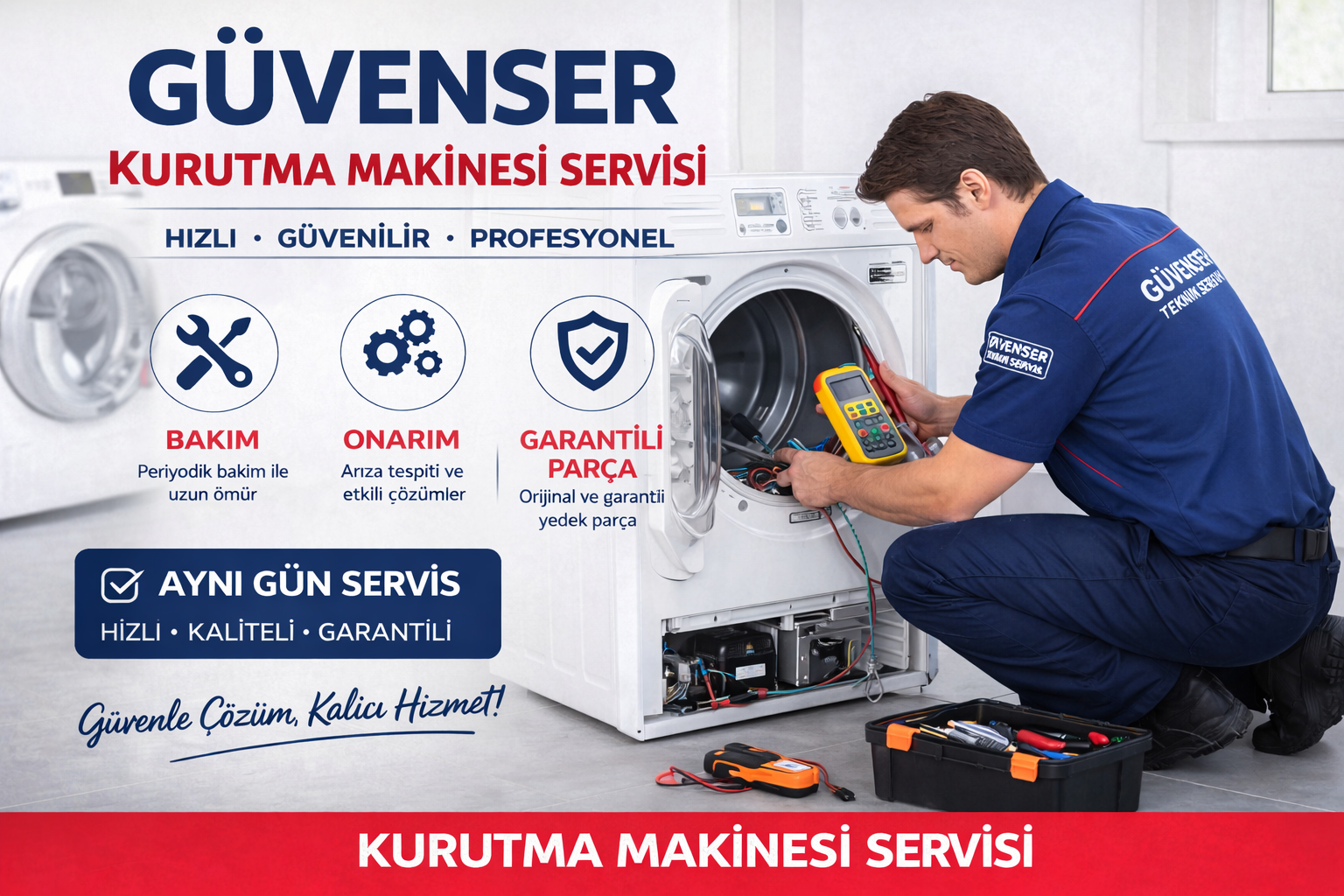 Kurutma Makinesi Servisi