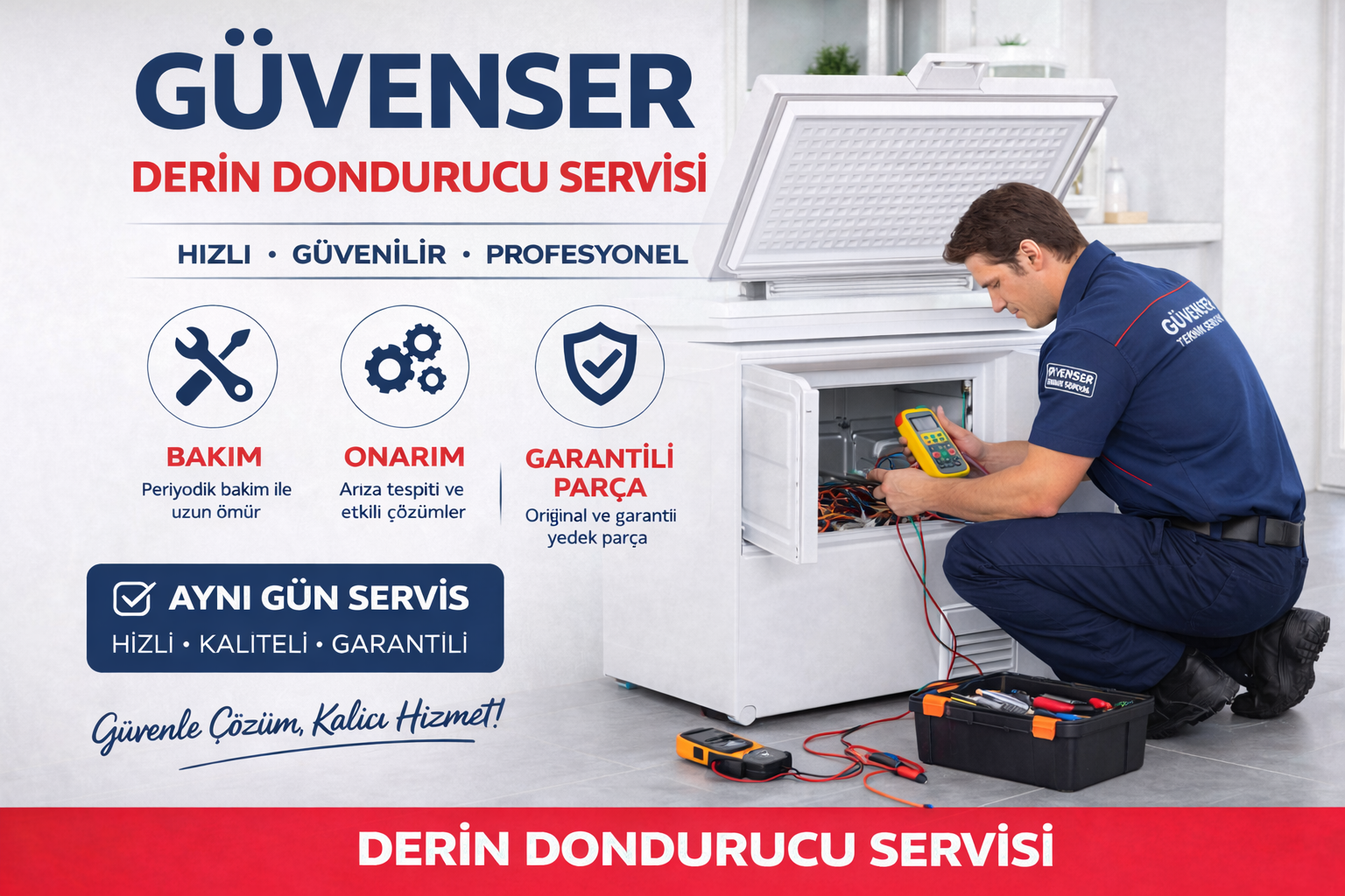 Derin Dondurucu Servisi
